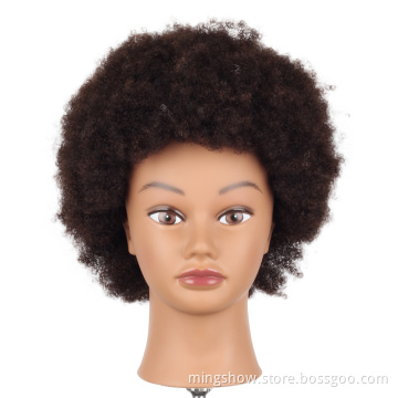 Black Hair Dressing Mannequin Afro Doll Training Head